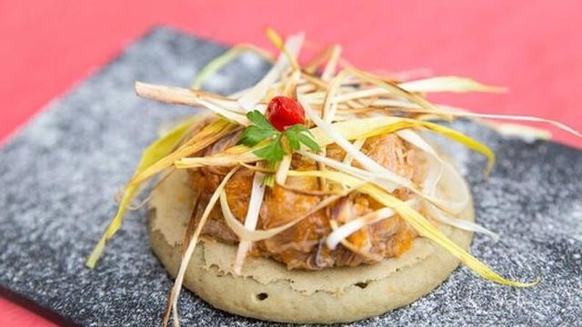 Tapa de El Escondite, uno de los bares participantes en el concurso