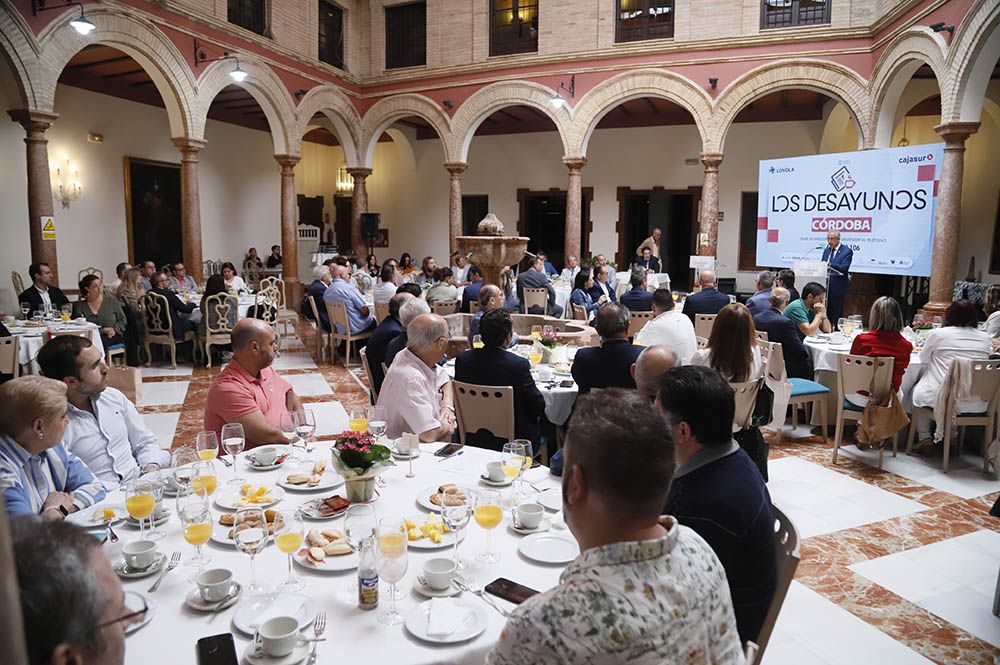 Juan Pérez en los Desayunos de Diario CÓRDOBA