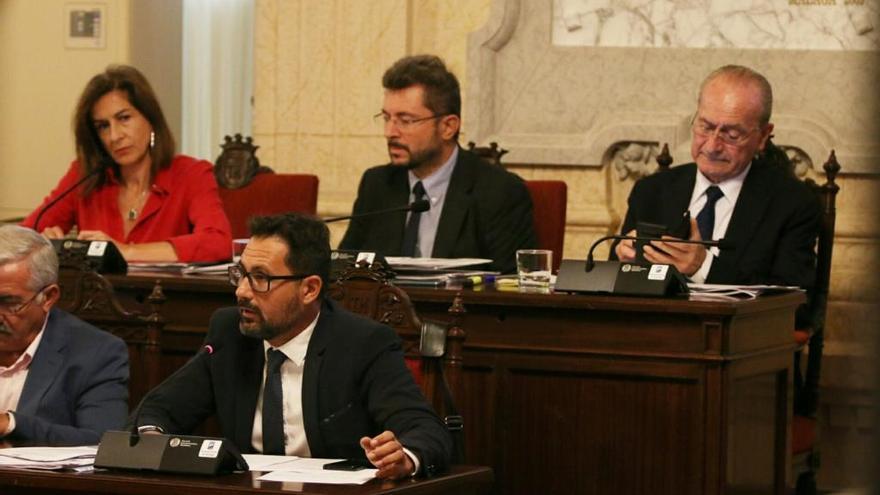 De la Torre durante la comisión de investigación de Urbanismo celebrada el martes.