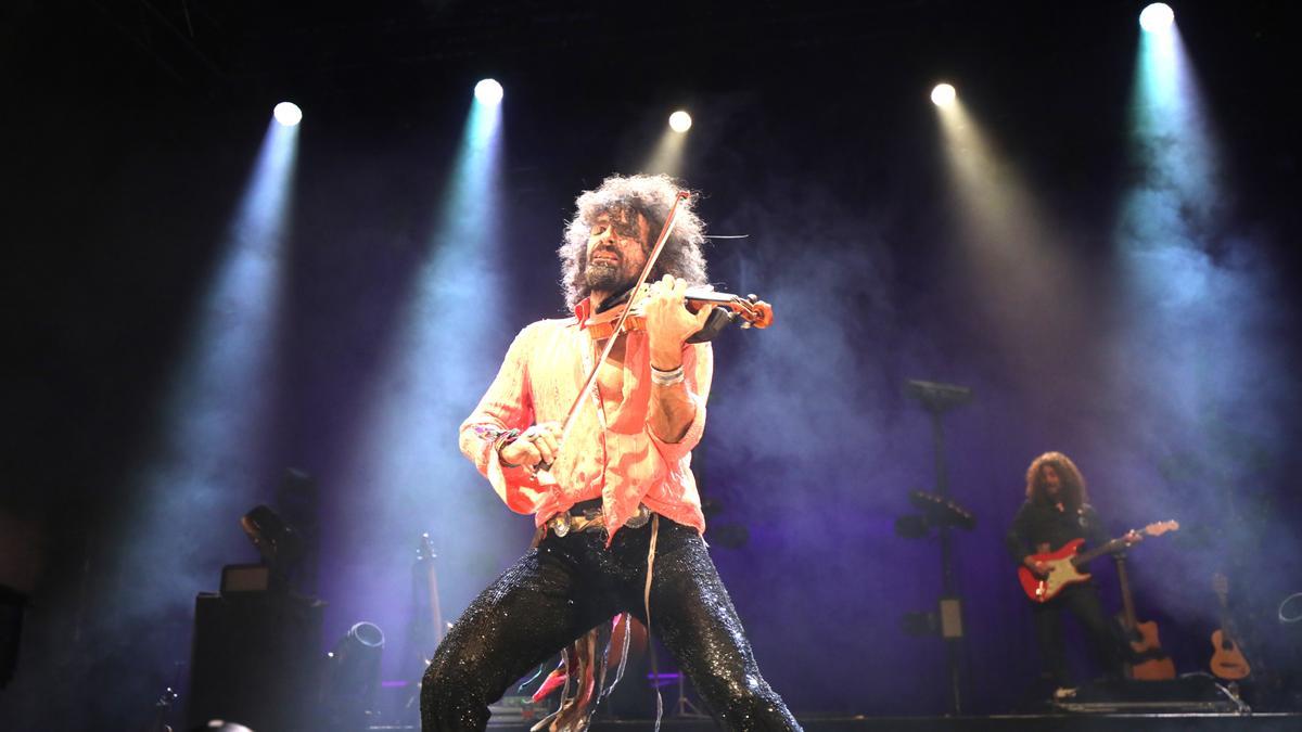 Concierto del violinista Ara Malikian en el pabellón Príncipe Felípe