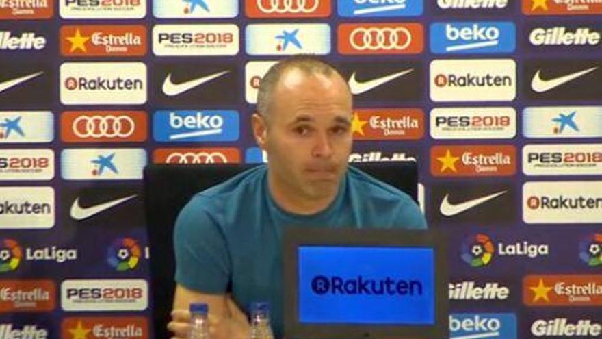 Iniesta: &quot;Me siento orgulloso y me voy en paz conmigo mismo&quot;