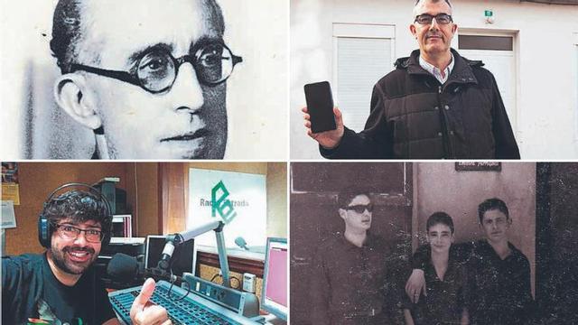 Ángel Pereira; Pedro Pérez; Pablo García; y Pío, Isla y Somoza. // FdV | Bernabé | C.M.V.