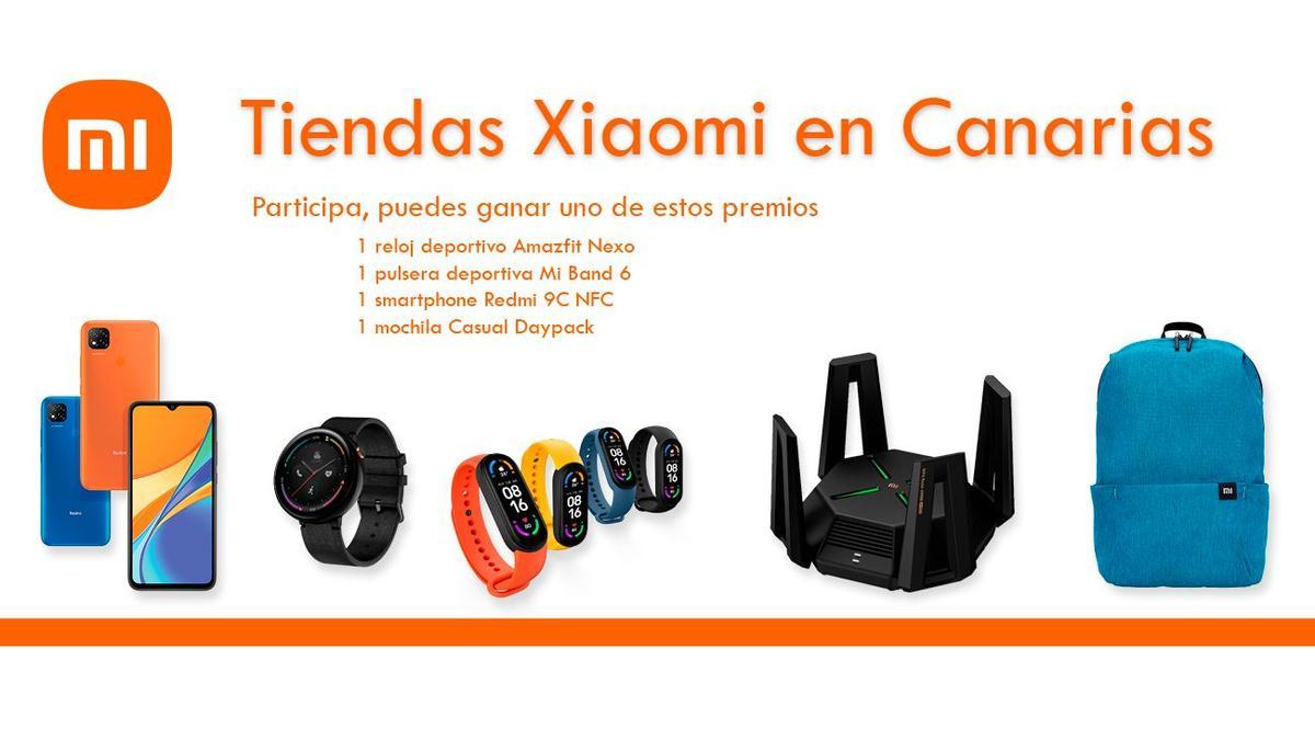 Sorteo de productos por apertura Xiaomi Canarias