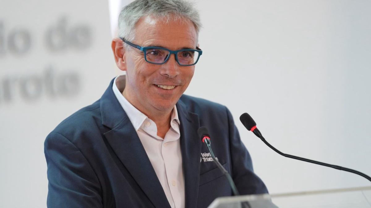 Antonio Arimany, presidente de World Triathlon