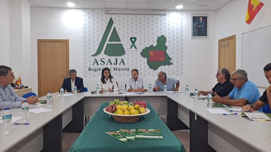 Asaja Murcia pide un plan de choque económico para el sector agroalimentario