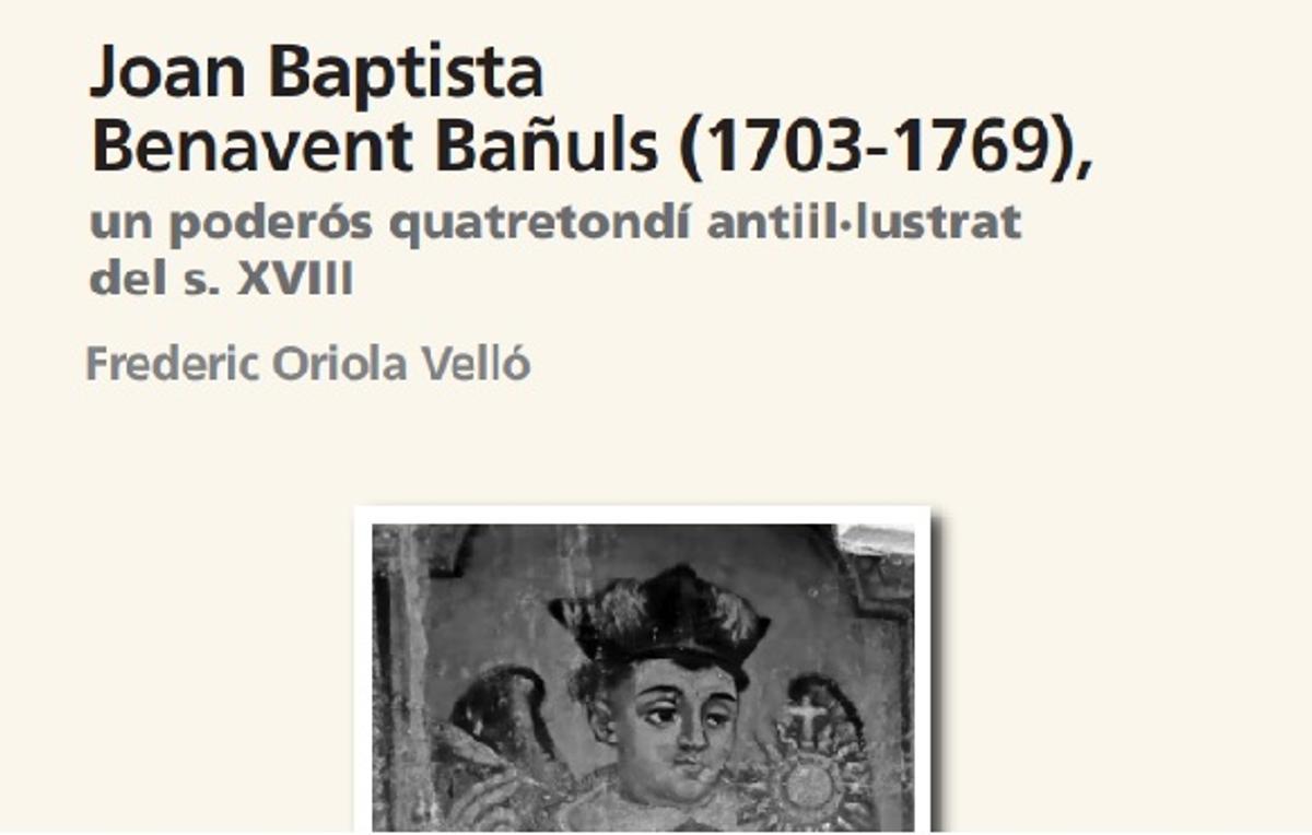 Portada del último libro publicado por la Biblioteca Quatretondenca