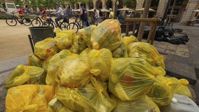 Les imatges dels efectes de la vaga d'escombriaires a la ciutat de Girona