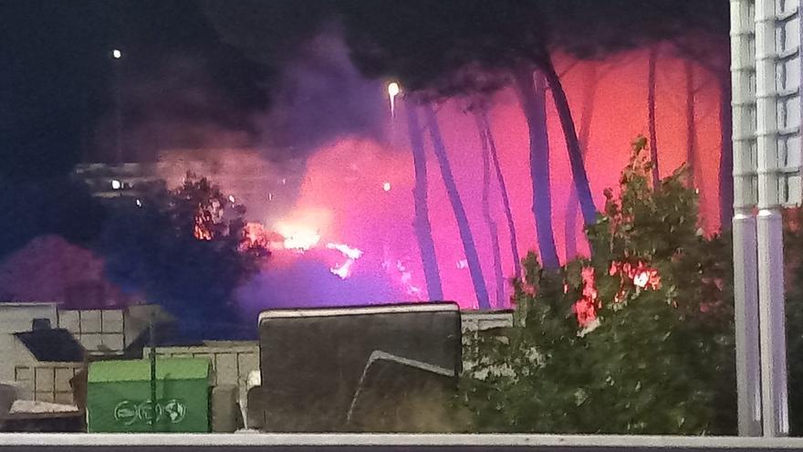 Es declara un incendi a la deixalleria de Calonge i Sant Antoni