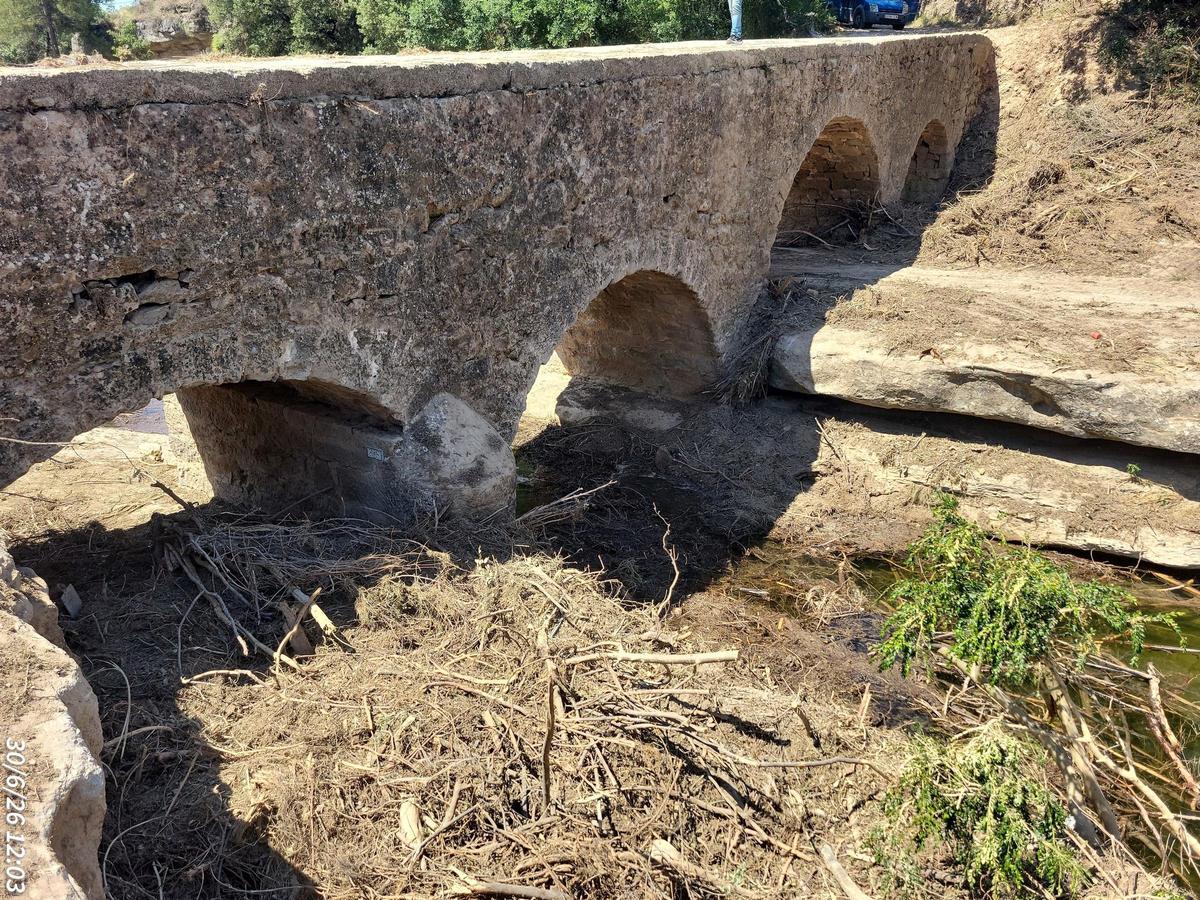 Pont Monclús després
