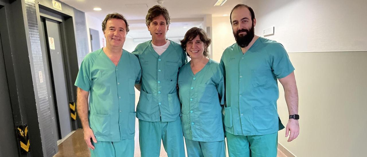 Álvaro Brotons, Joan B. Gornals, Àngels Vilella y Guiem Thomas Salom.