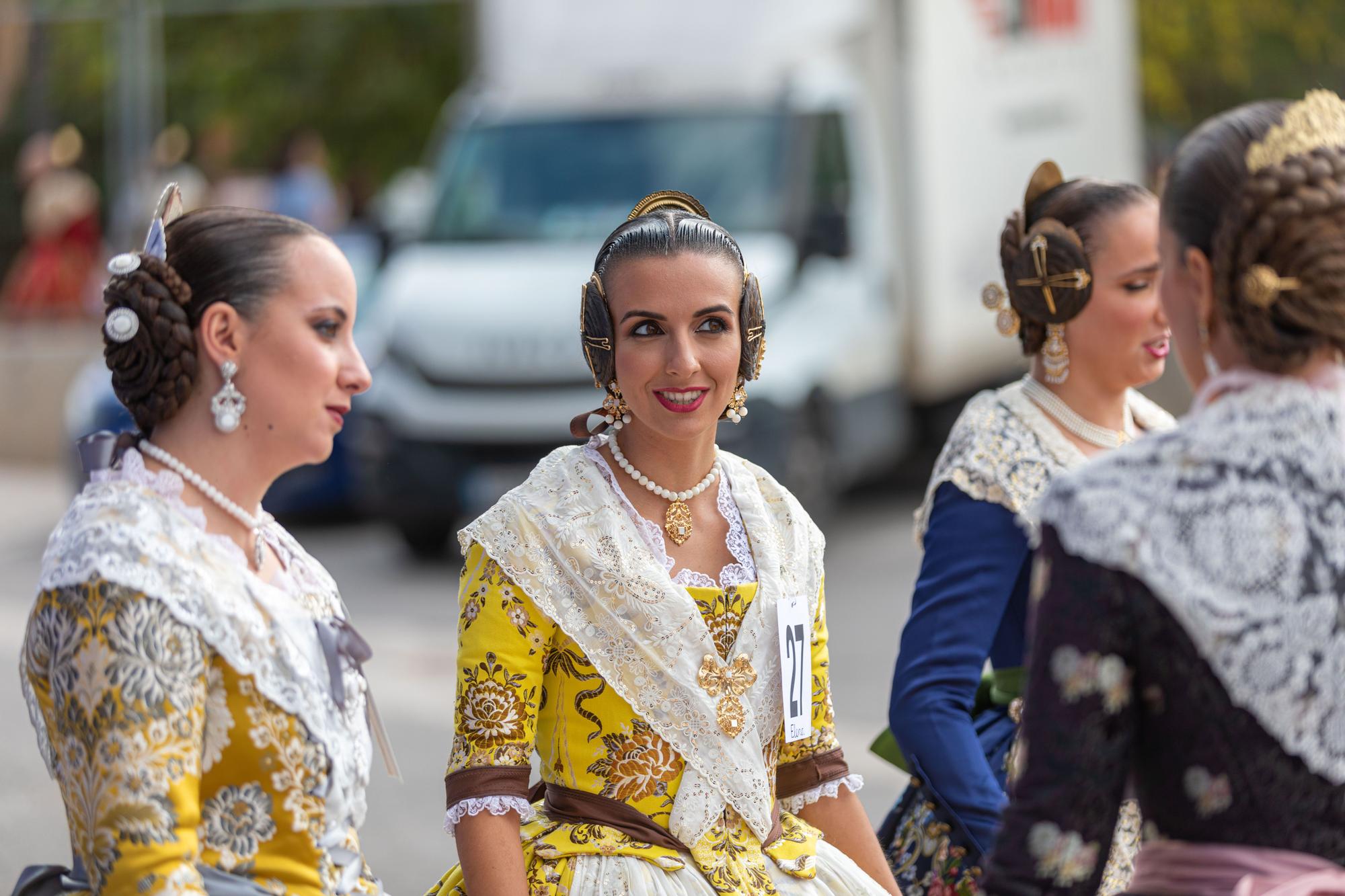 Visita de las candidatas al Ciutat de València