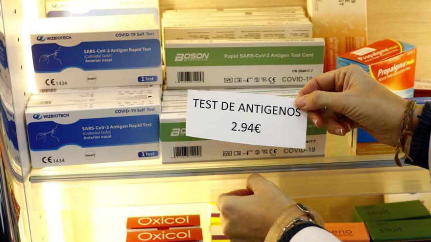 Las ventas de test de antígenos se duplican en Aragón al tener ya un precio fijo