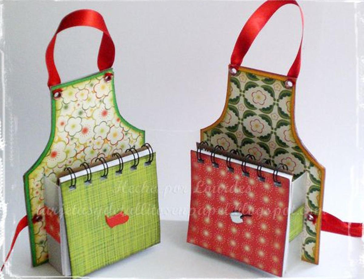 Libreta DIY para las más cocineras