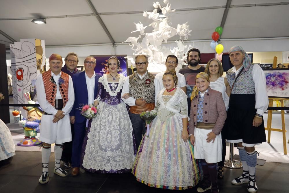 Inauguración de la exposición de fallas de Sección Especial