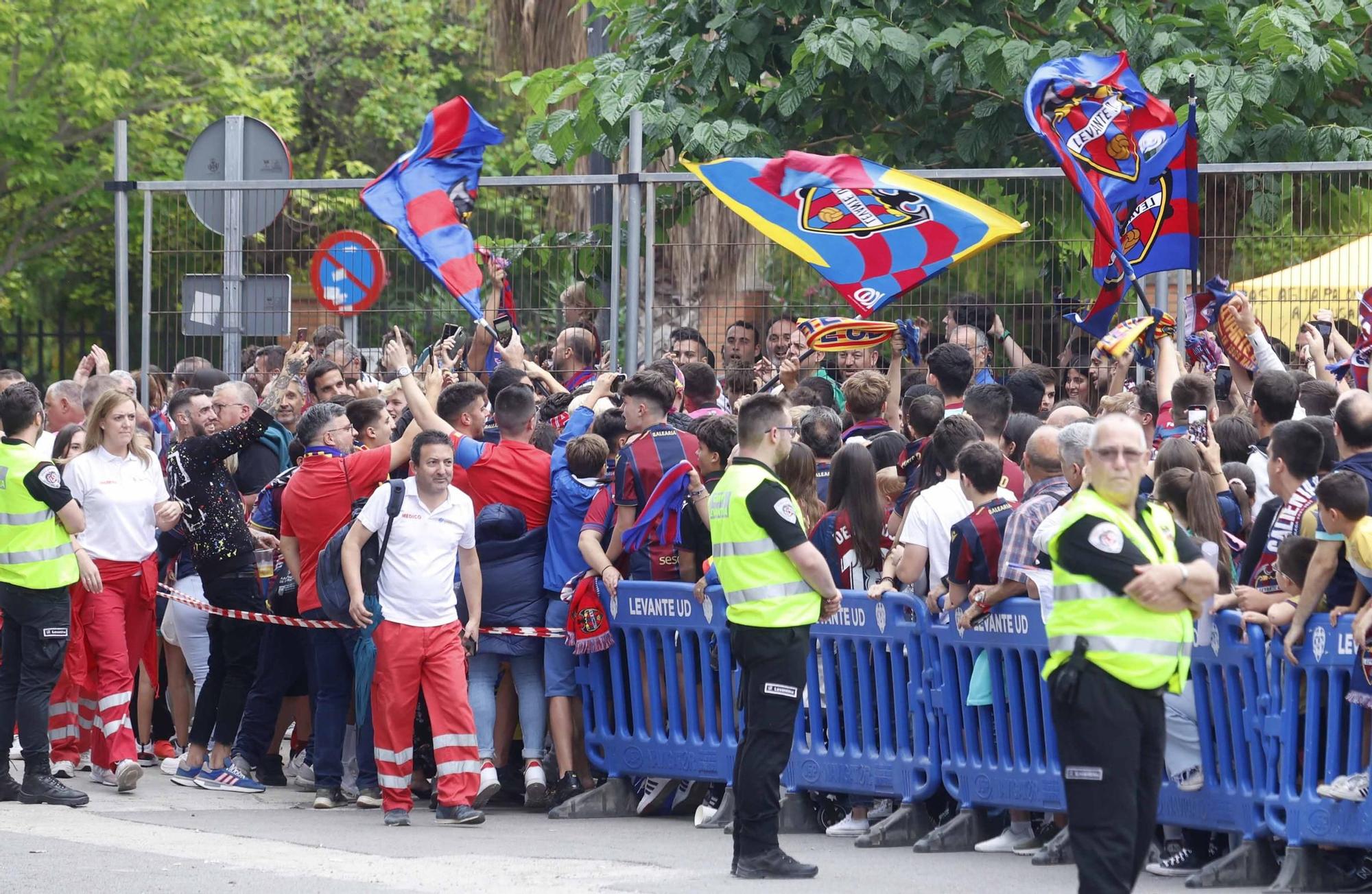 Recepción al Levante antes de enfrentarse al Albacete