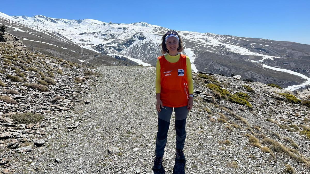 Anna Blanco se ha preparado en Sierra Nevada y Los Alpes para el Reto de la Patagonia