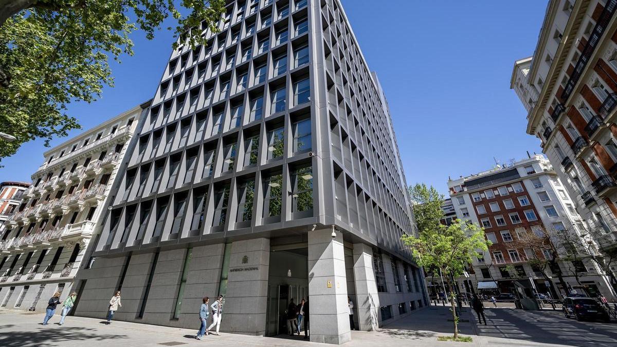 Fachada de la Audiencia Nacional, que lleva el caso.