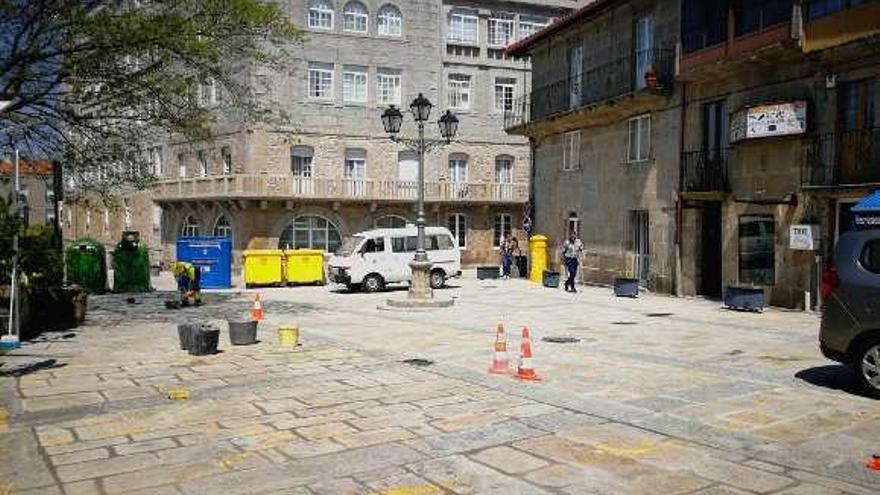 Zona mejorada en el casco antiguo. // FdV