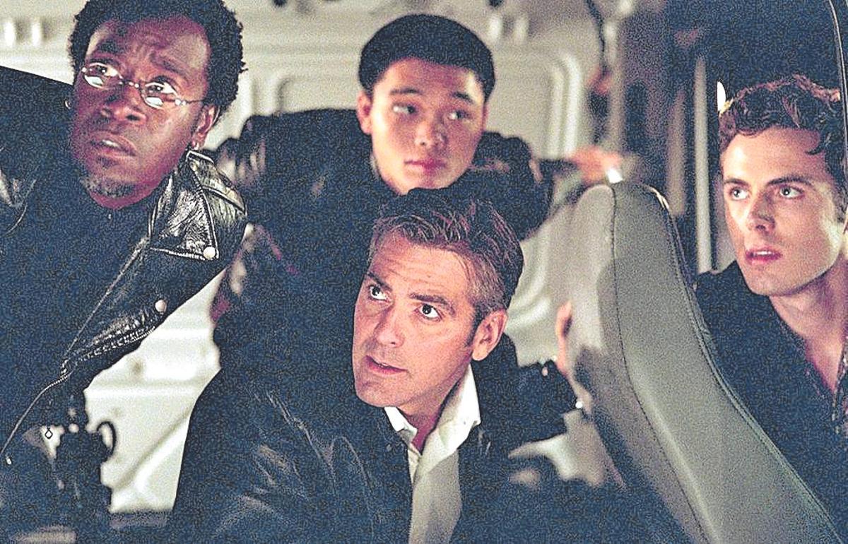 Escena de ‘Ocean’s eleven’