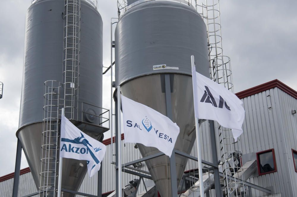 Instal·lacions de la nova planta Sal Vesta (ICL i AkzoNobel), al polígon de Santa Anna (Sant Fruitós de Bages).