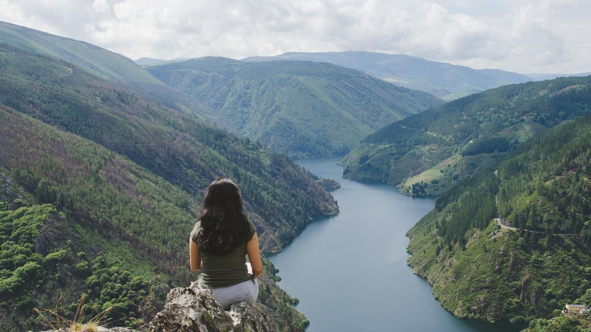 El mejor mirador de Asturias está en las ruinas de un poblado con vistas a un cañón