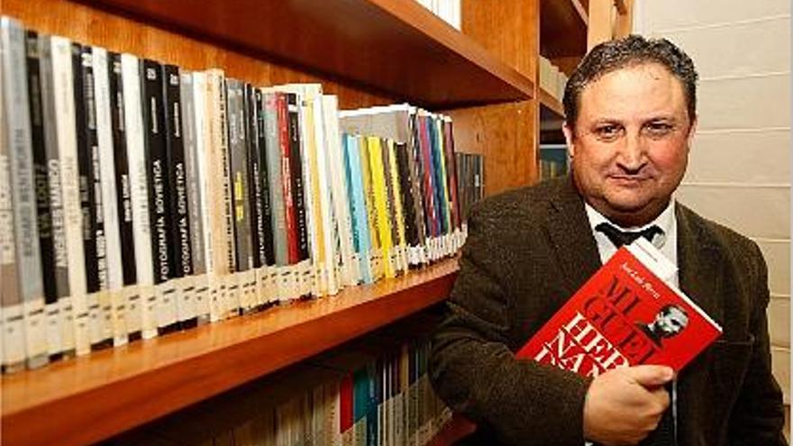 José Luis Ferris, ayer, en el Consell Valencià de Cultura.