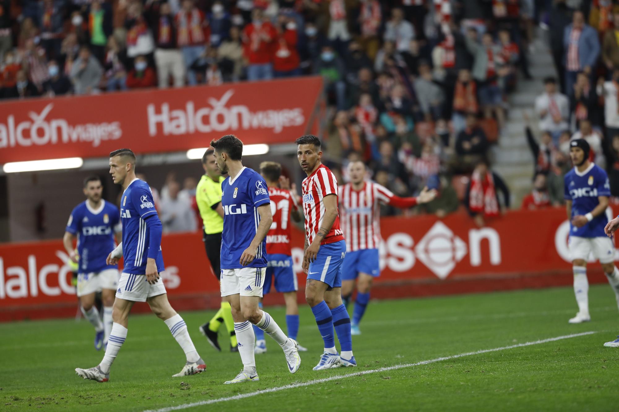 EN IMÁGENES: Así fue el derbi asturiano en El Molinón