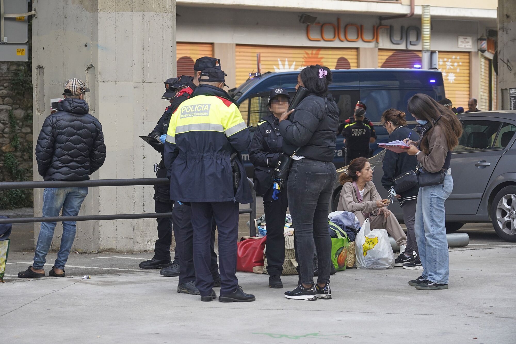Girona carrer Tomàs Mieres desallotjament edifici ocupat
