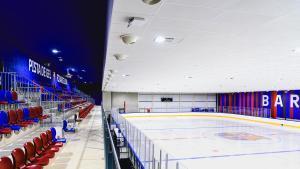 Imagen de la nueva Pista de Gel del Barça.