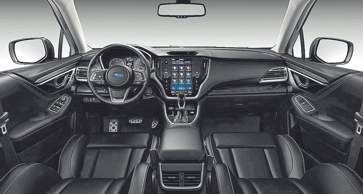 Interior del Subaru Outback