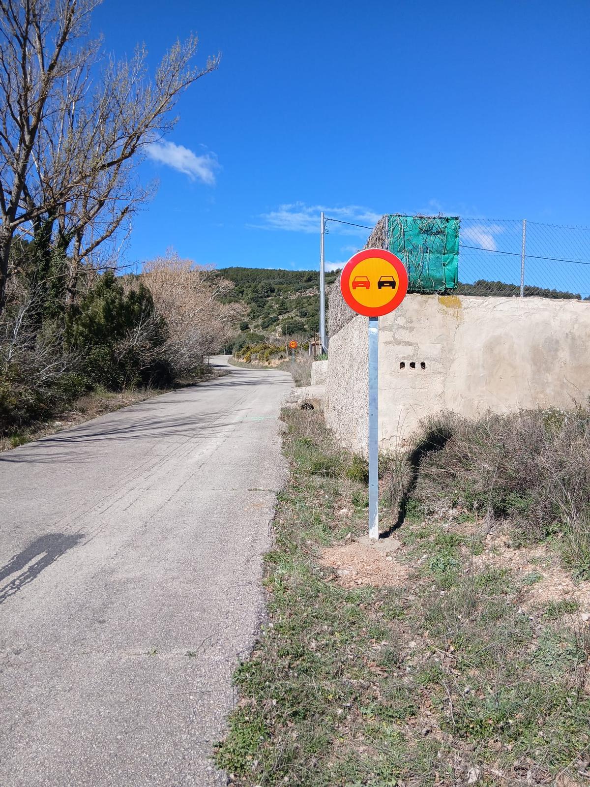 Uno de los tramos de la carretera donde la Diputación llevará a cabo las obras de mejora.