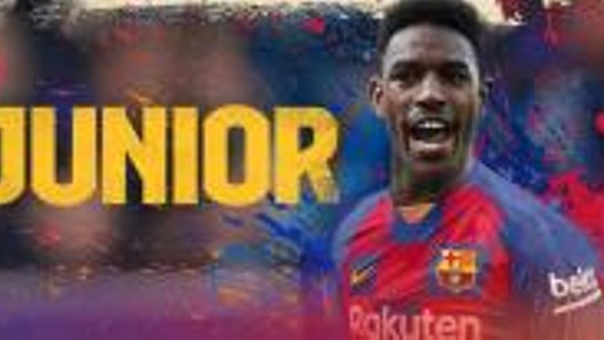 El FC Barcelona ficha a Junior Firpo por 18 millones de euros.