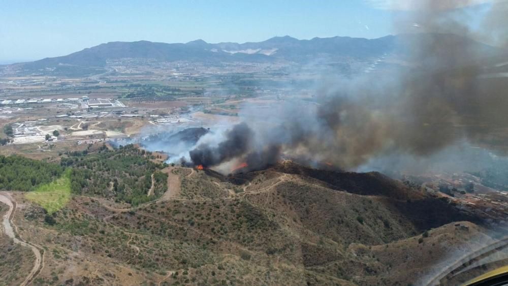 Se declara un incendio en Los Asperones