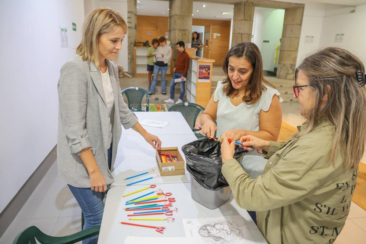 Las actividades se desarrollaron ayer en el Salón García.