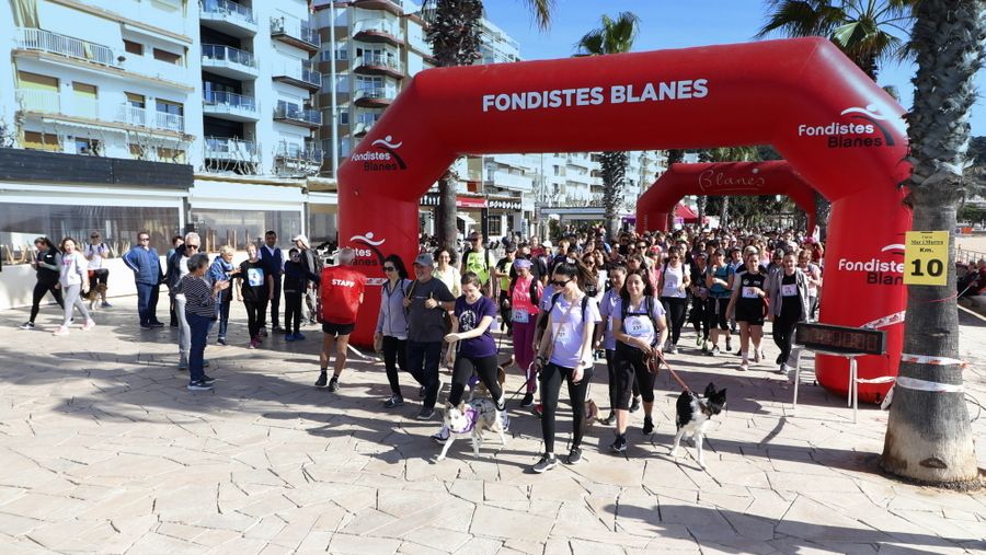 II Caminada Solidària de Blanes del 8-M