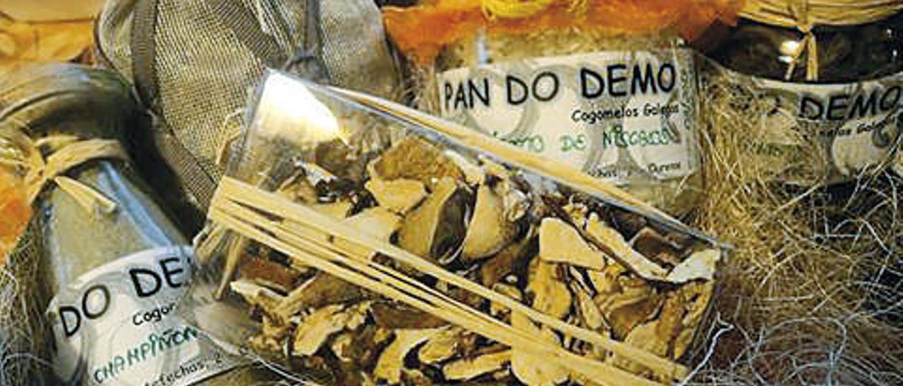 Productos de &quot;Pan do Demo&quot;, de Celanova.