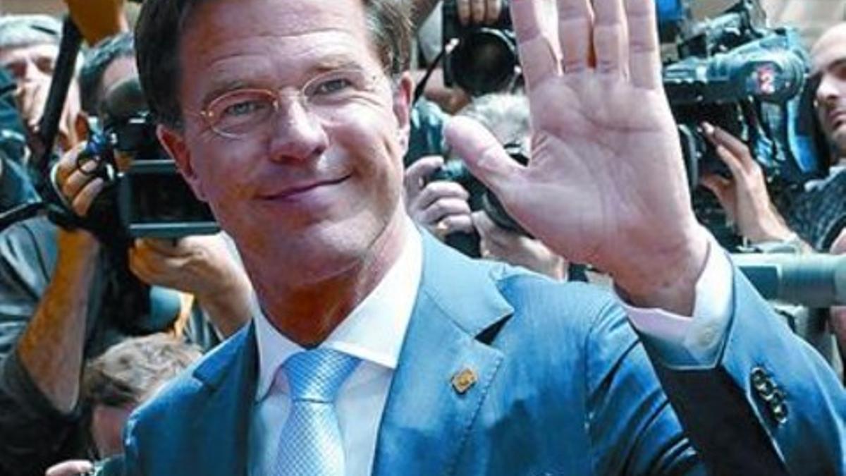 El primer ministro finlandés, Jyrki Katainen, en Bruselas, el 28 de junio.