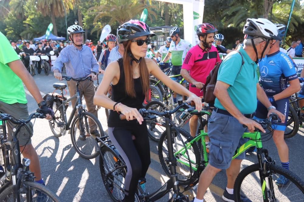 Málaga celebra el Día de la bici