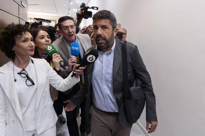Mazón analiza una a una la actuación de las víctimas tras recibir el Es Alert