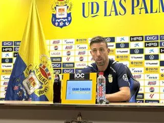 Luis García reivindica su UD Las Palmas: "Me encanta que nos den por muertos y me gusta ir contracorriente"