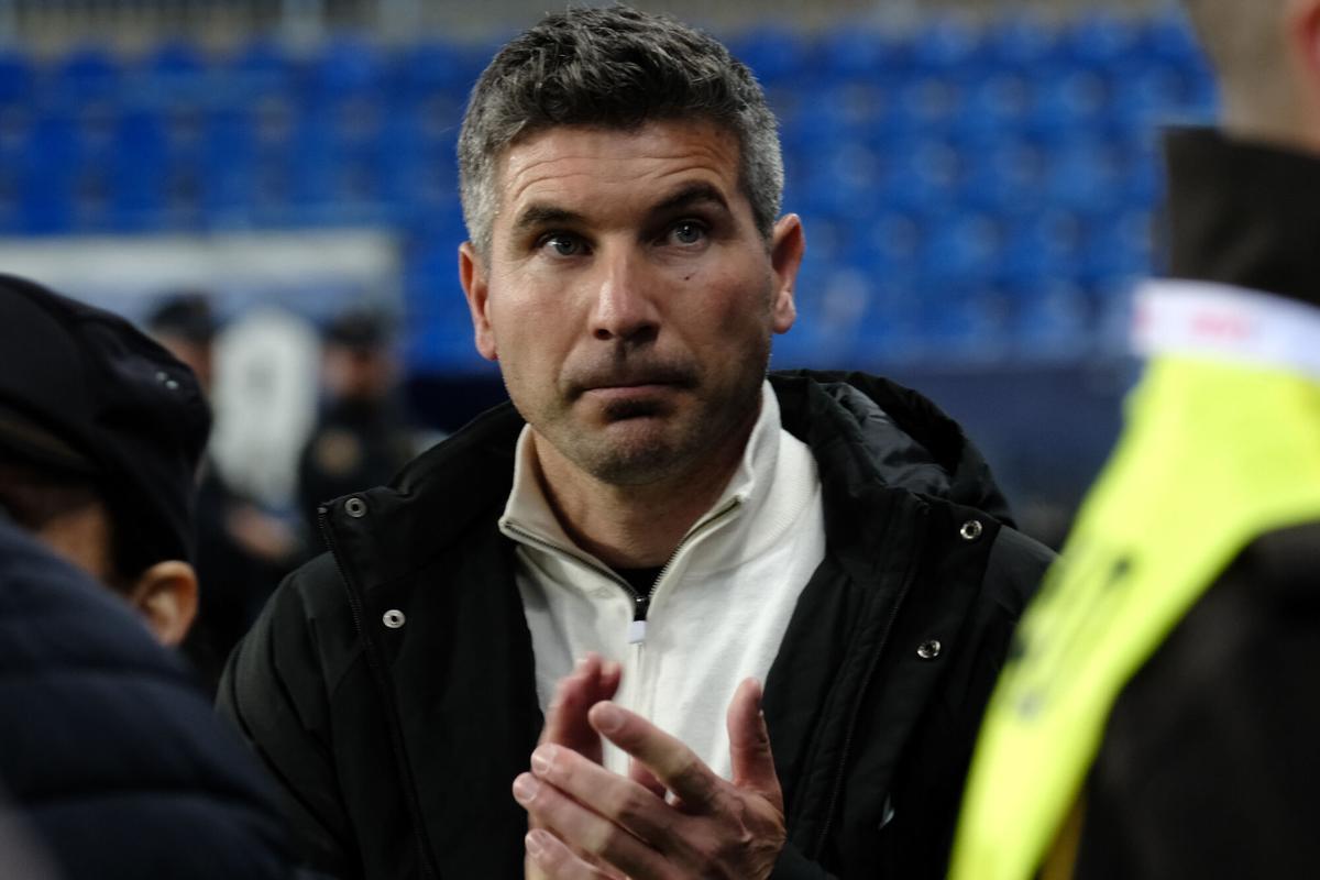 Funes, este domingo en La Rosaleda.