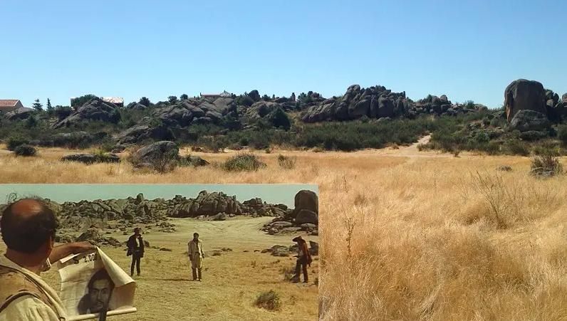 La Pedriza de Madrid en una escena de la película de Sergio Leone 'El bueno, el feo y el malo'