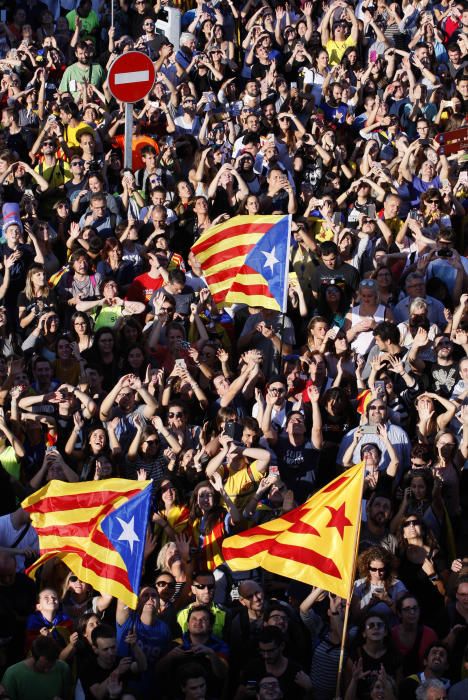 Manifestació a Girona.