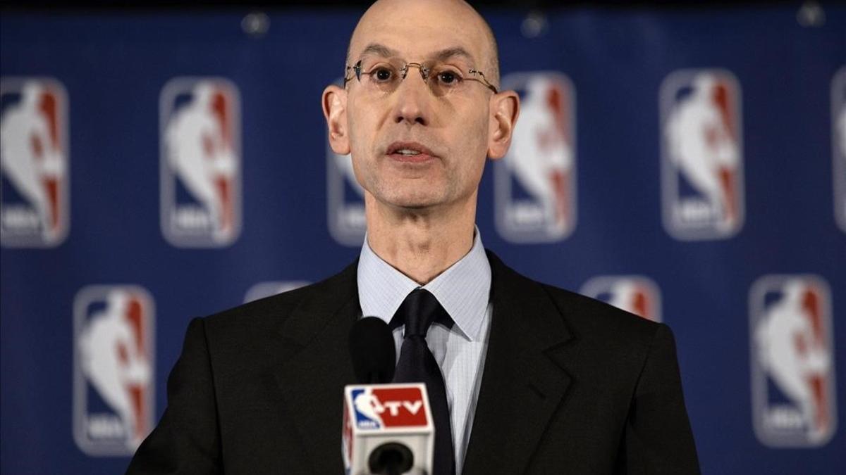 Adam Silver, máximo responsable de la NBA.