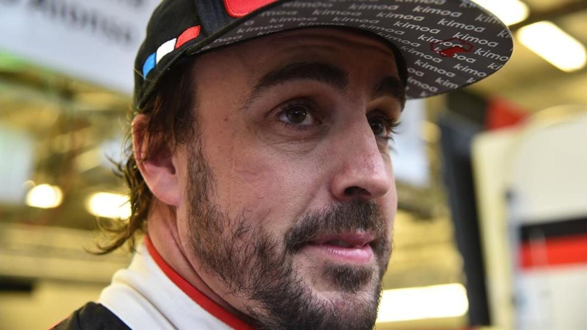 Alonso, tras su victoria en Le Mans