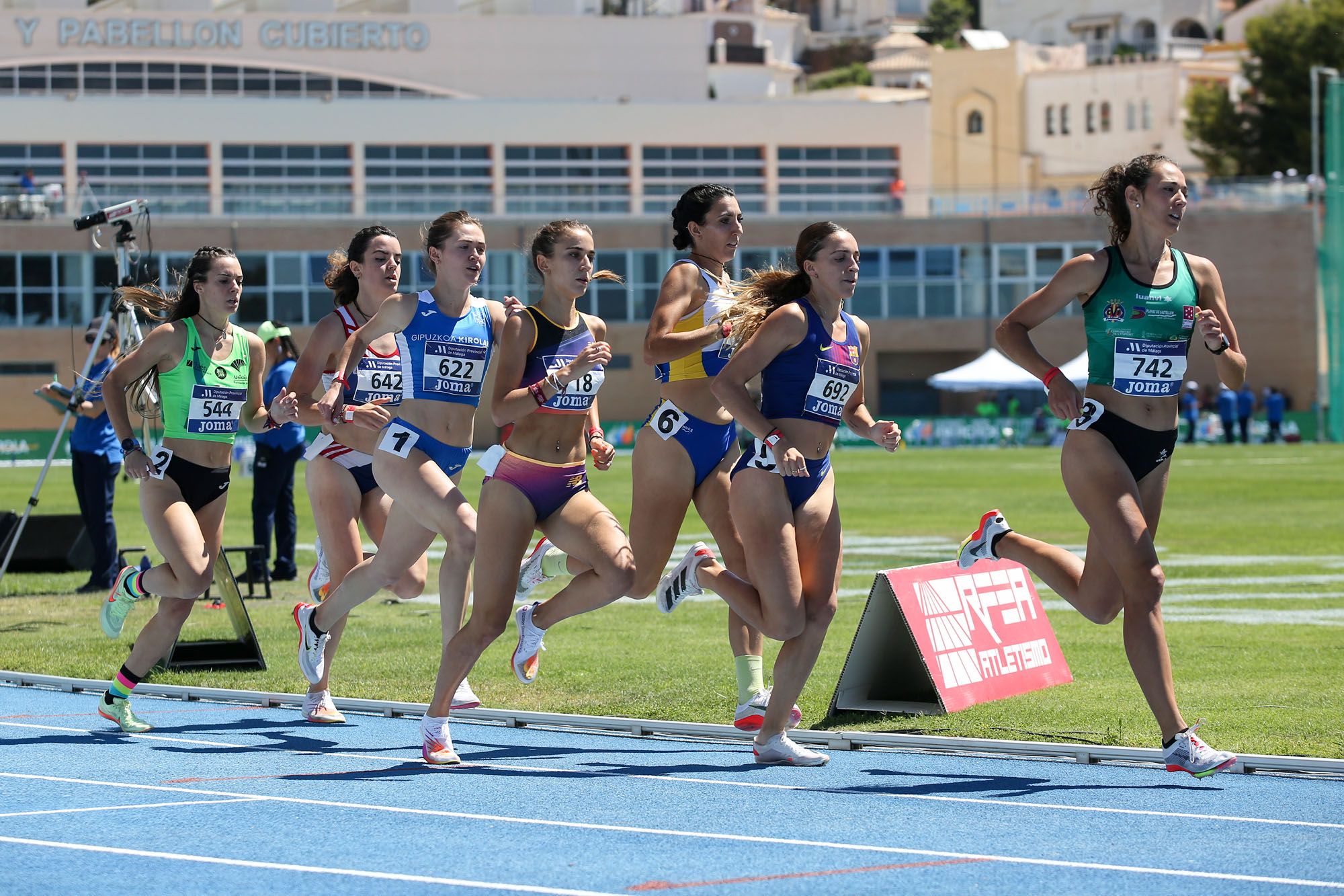 El campeonato nacional de atletismo de Nerja, en imágenes