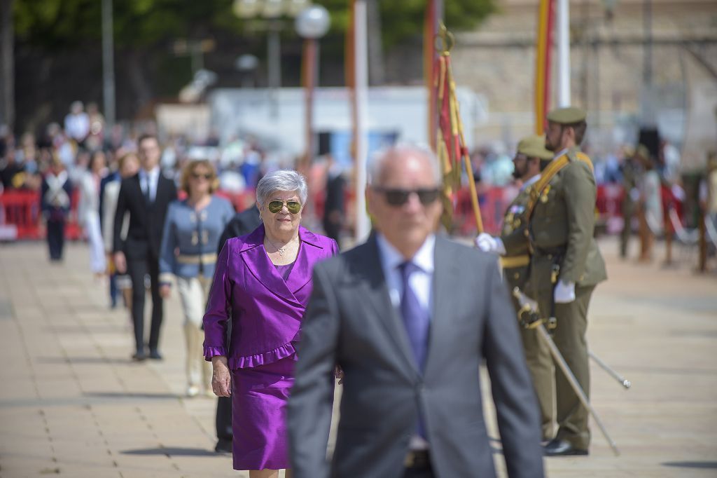 Emotivo homenaje a los héroes del 2 de mayo de 1808 en Cartagena