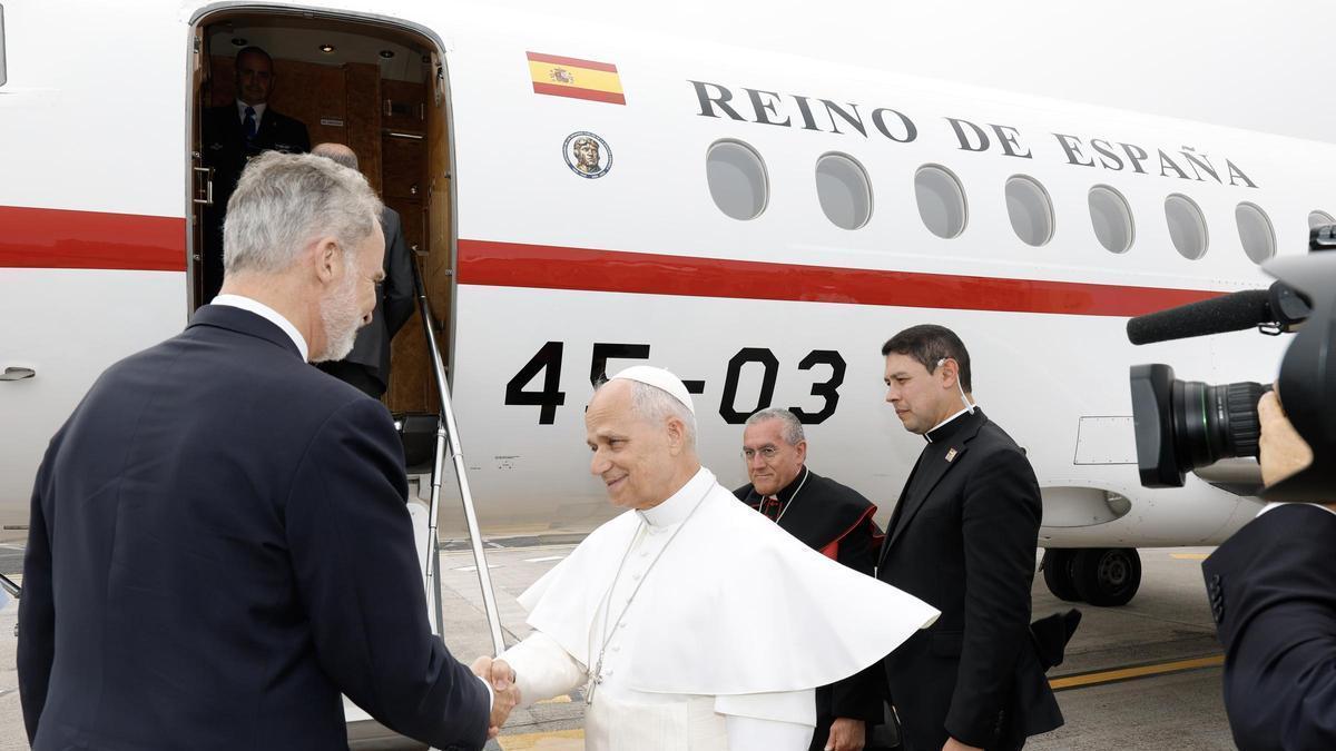 La visita del papa León XIV deja 140 asistencias sanitarias en Canarias