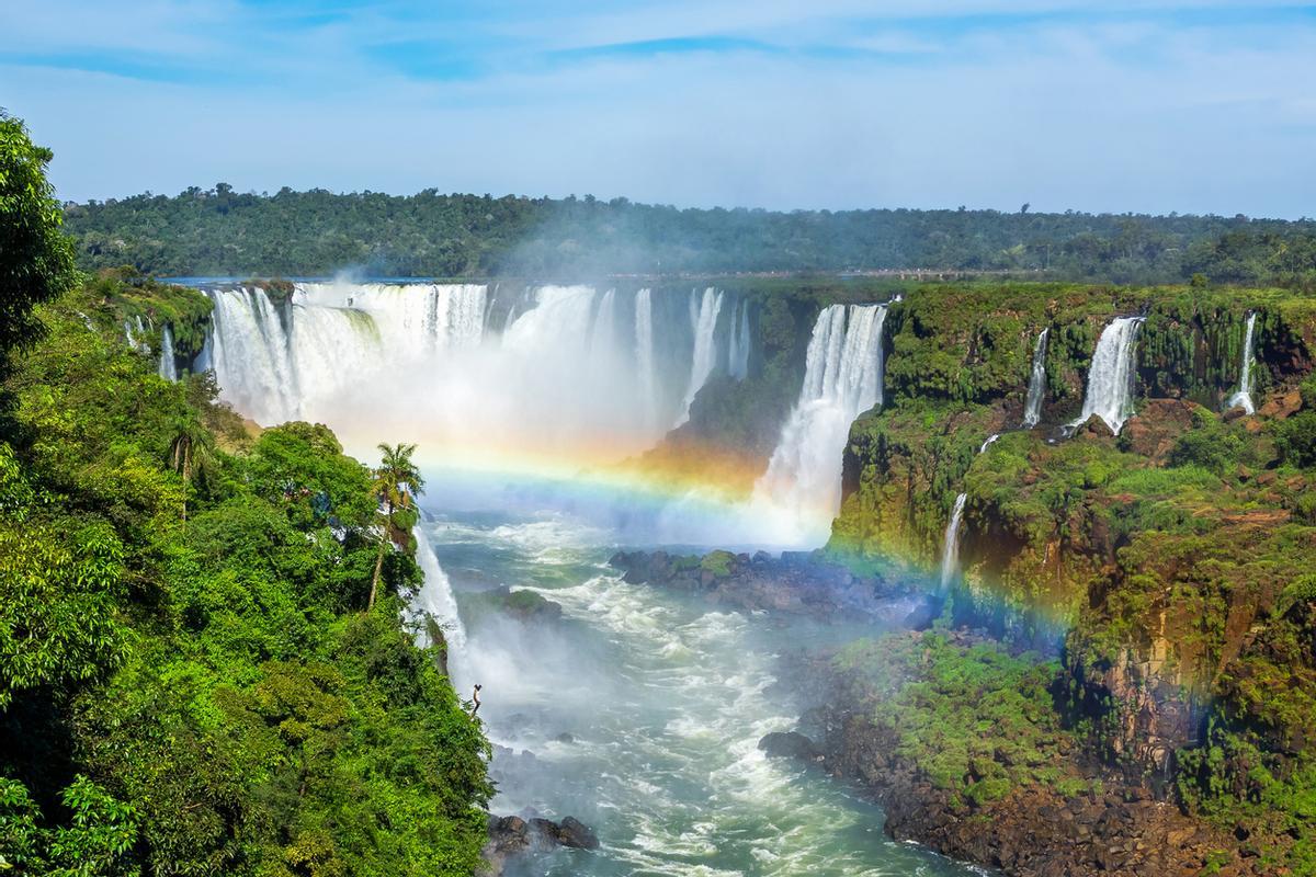La parte brasileña de Iguazú