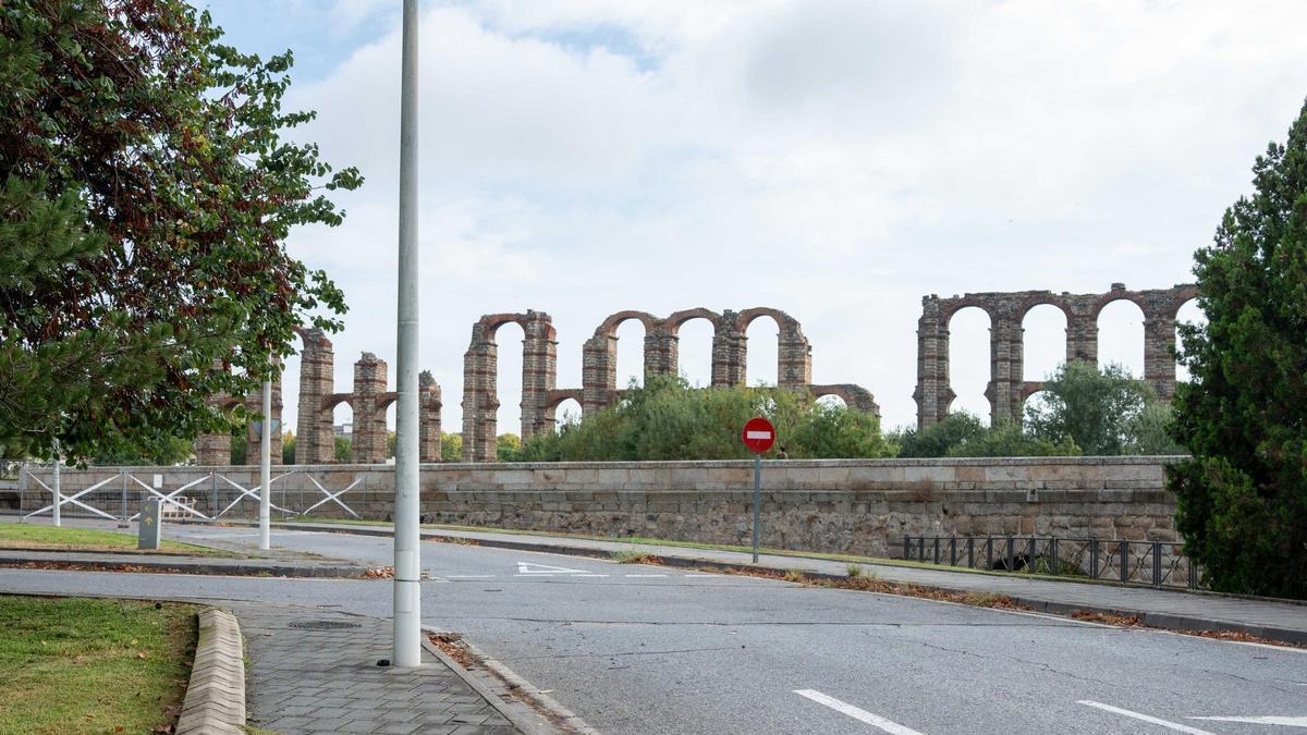 Construcción de glorieta en San Bartolomé, en Mérida.